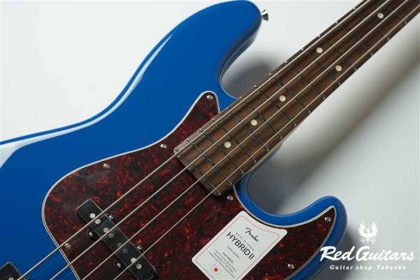 Made in Japan Hybrid II Jazz Bass - Forest Blue